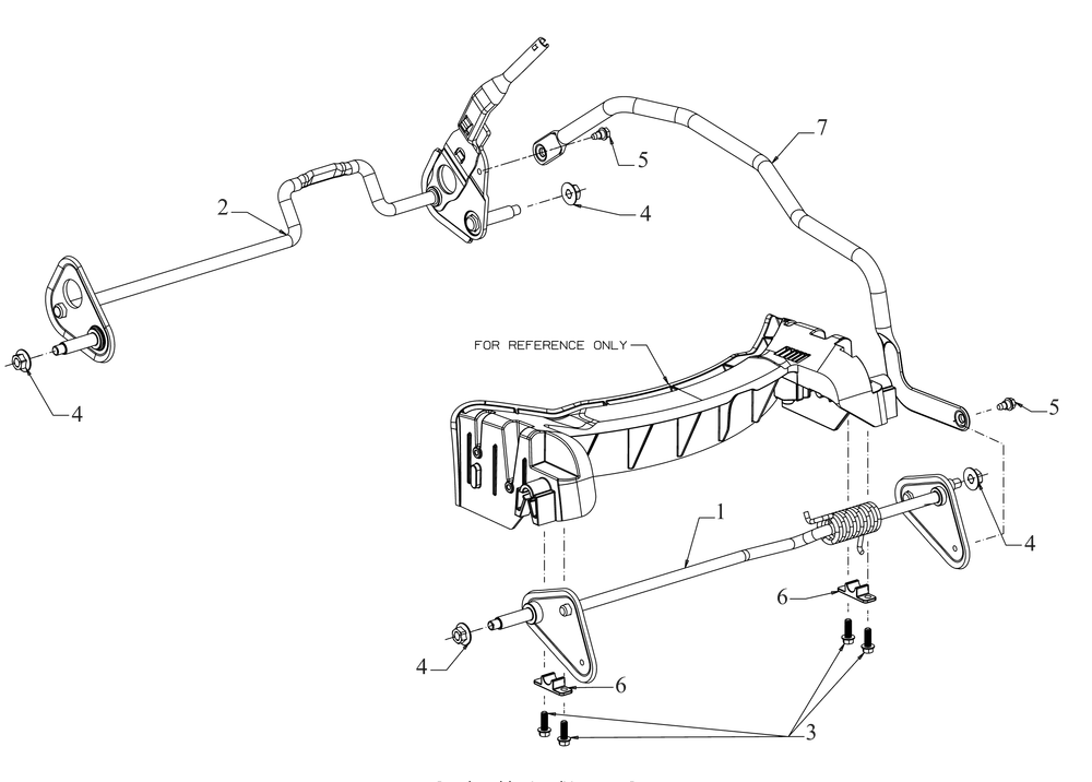 Axles Diagram and Parts List for SC900 (12ABR2MM710)(2021) Cub Cadet Lawn Mower